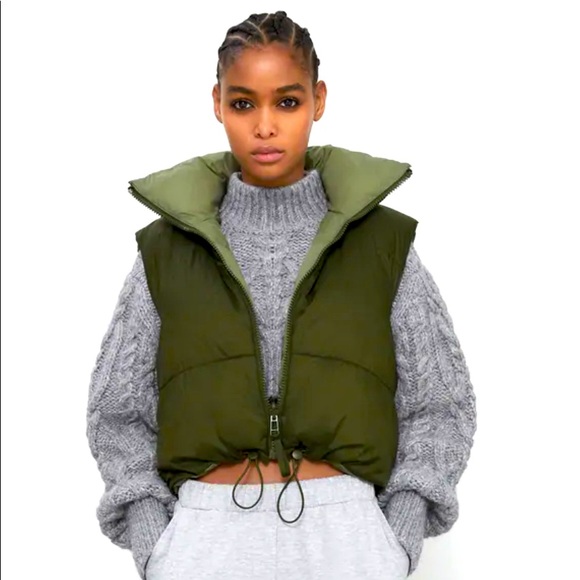 Reversible Zara Green Vest 